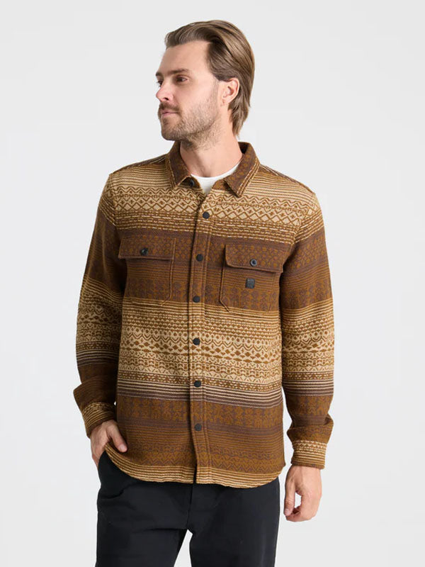 Nordsman Long Sleeve Flannel: Otter