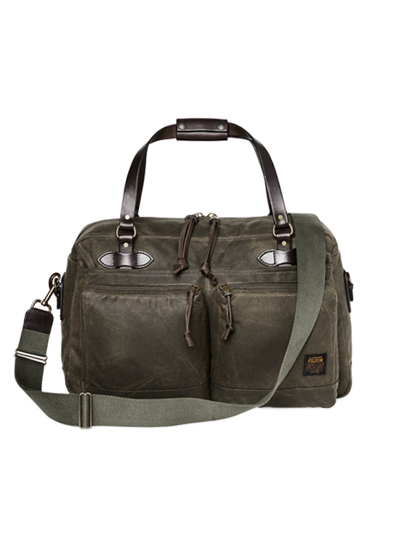 48 Hour Tin Cloth Duffle Bag: Otter Green