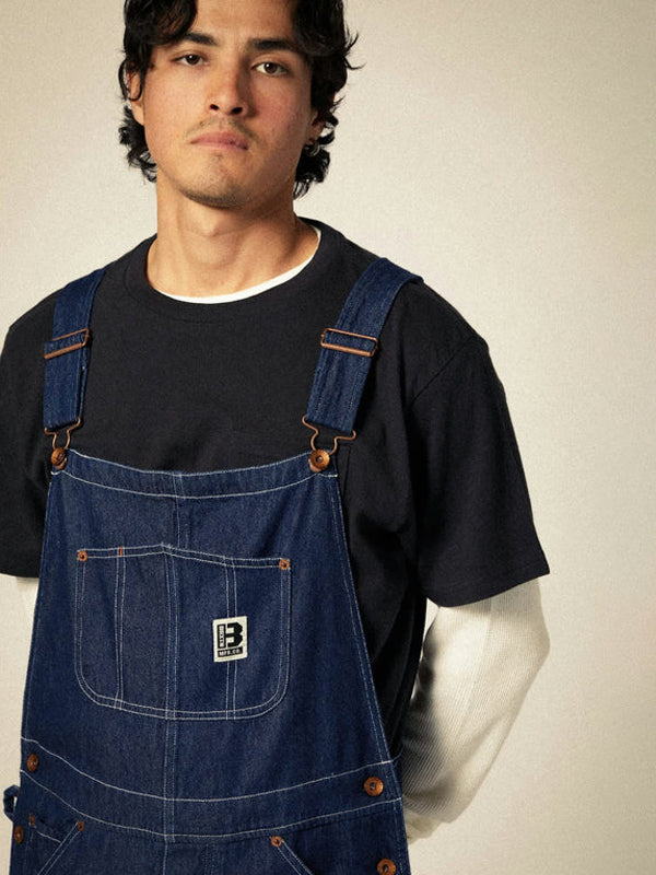 Builders Overall: Rinse Denim