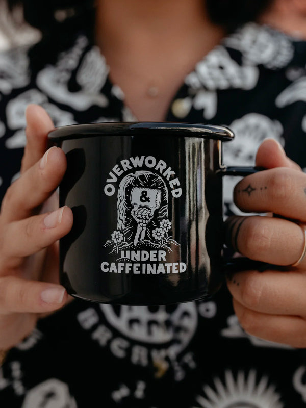 Over Worked Under Caffeinated Mug