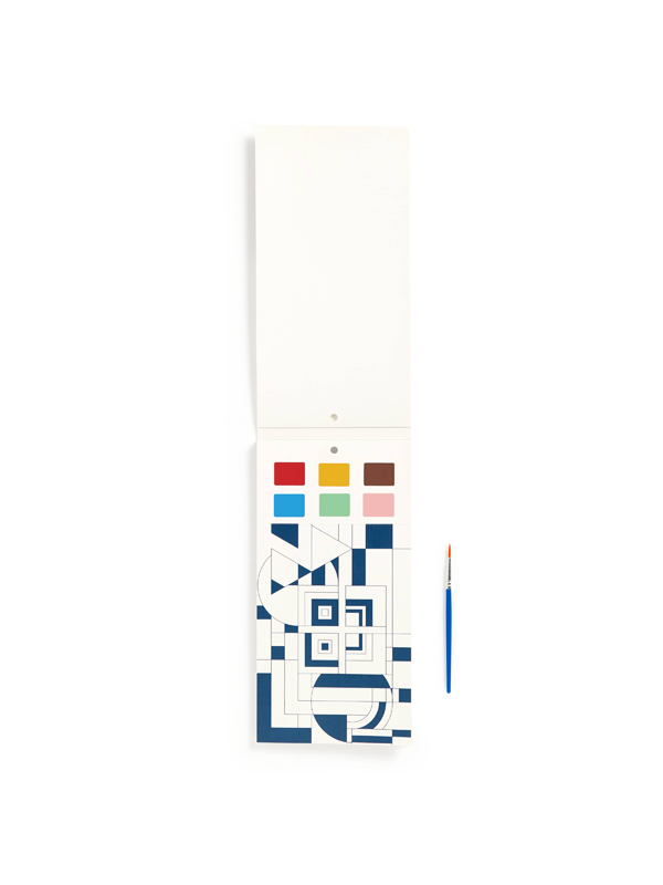 Frank Lloyd Wright Paint-In Print Set