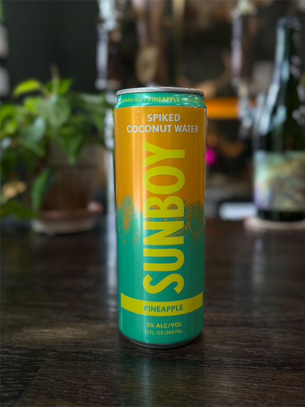 Sunboy Spiked Coconut Water: Pineapple