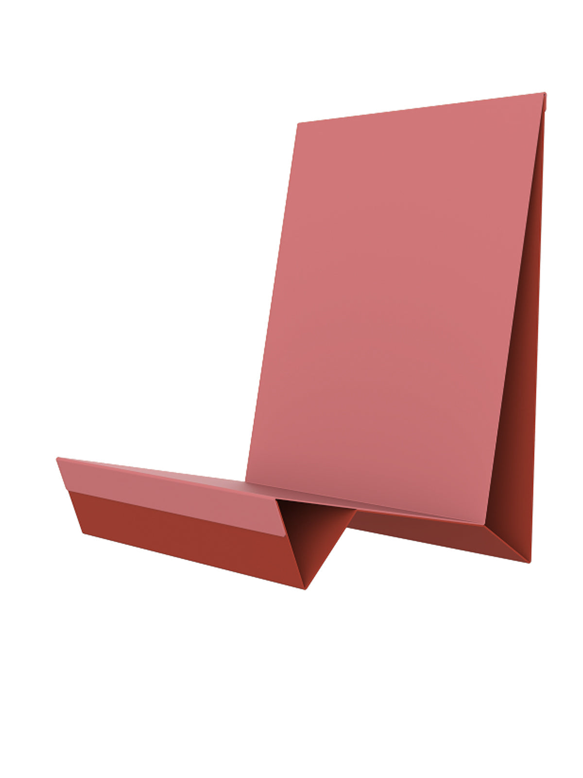 Modern Vinyl LP Record Album Holder: Pink/ Paprika