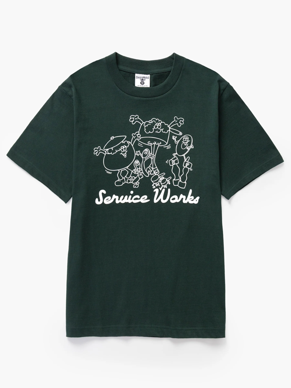 Pots & Pans Tee: Forest