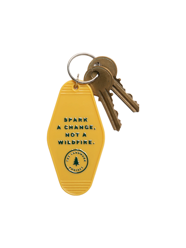 Prevent Wildfires Keychain