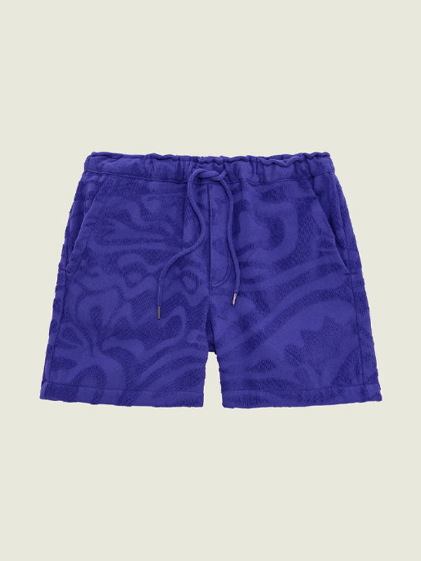 Rapture Terry Shorts: Purple