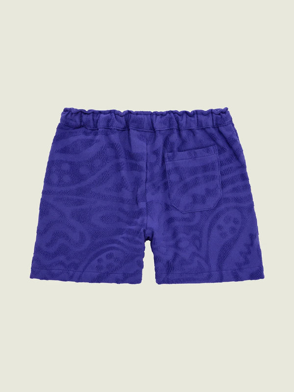 Rapture Terry Shorts: Purple
