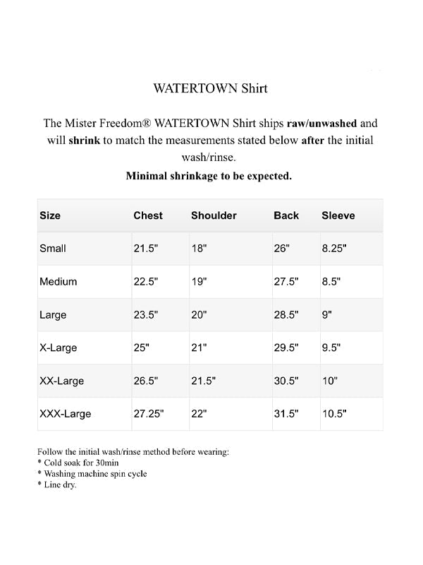 Watertown Shirt: Indigo Chambray