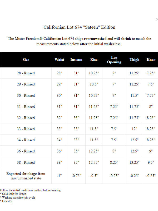 Californian Lot. 674: Wheat Sateen Slim Leg