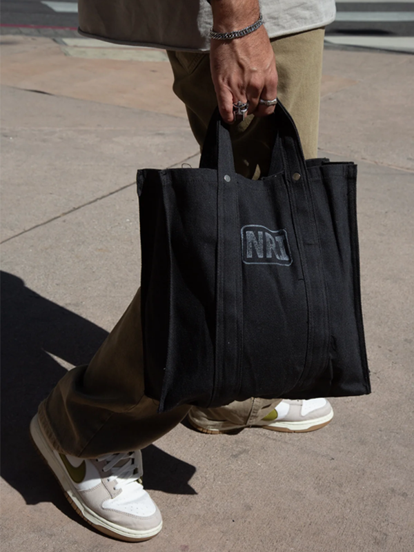 Labour Tote Bag: Black (Small)