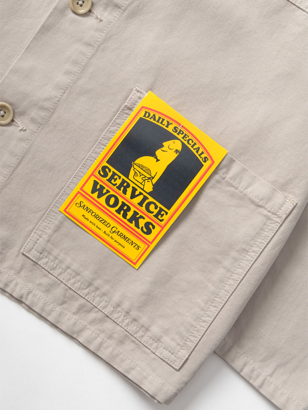 Classic Chore Shirt: Stone