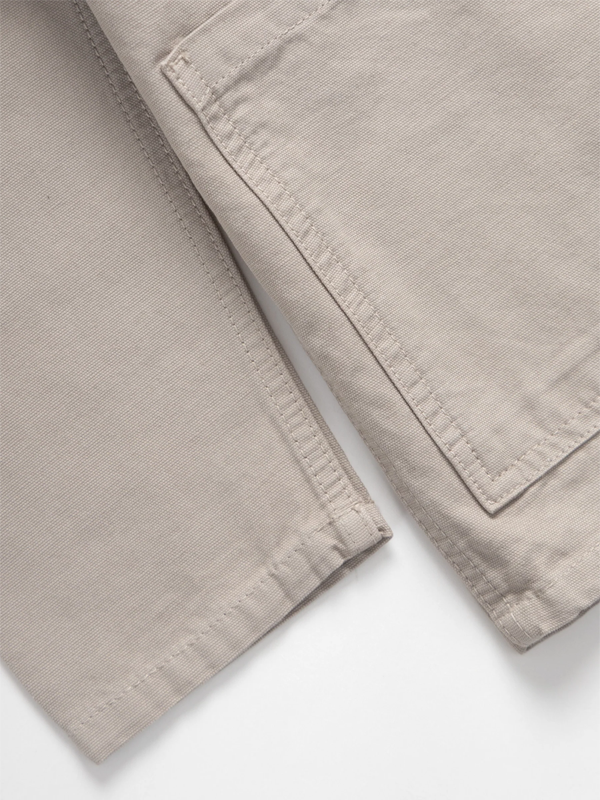 Classic Chore Shirt: Stone