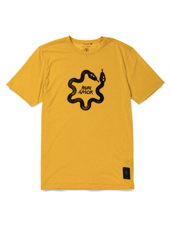 Mathis Core Short Sleeve Active Tee: Sunburst