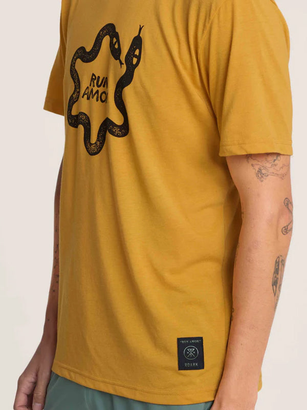 Mathis Core Short Sleeve Active Tee: Sunburst