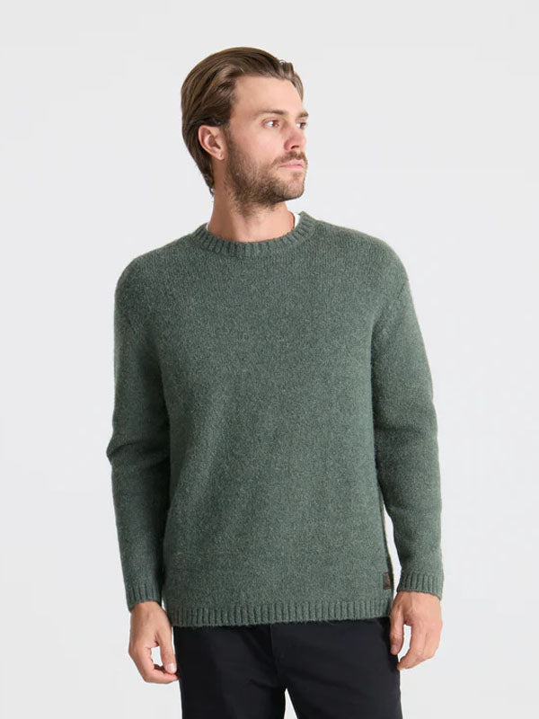 Nordsman Wool Sweater: Dark Forest