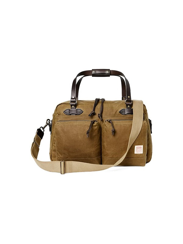48 Hour Tin Cloth Duffle Bag: Dark Tan