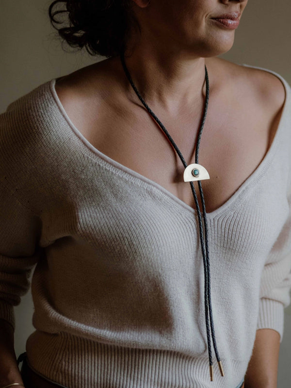 Tulum Bolo Tie: Black