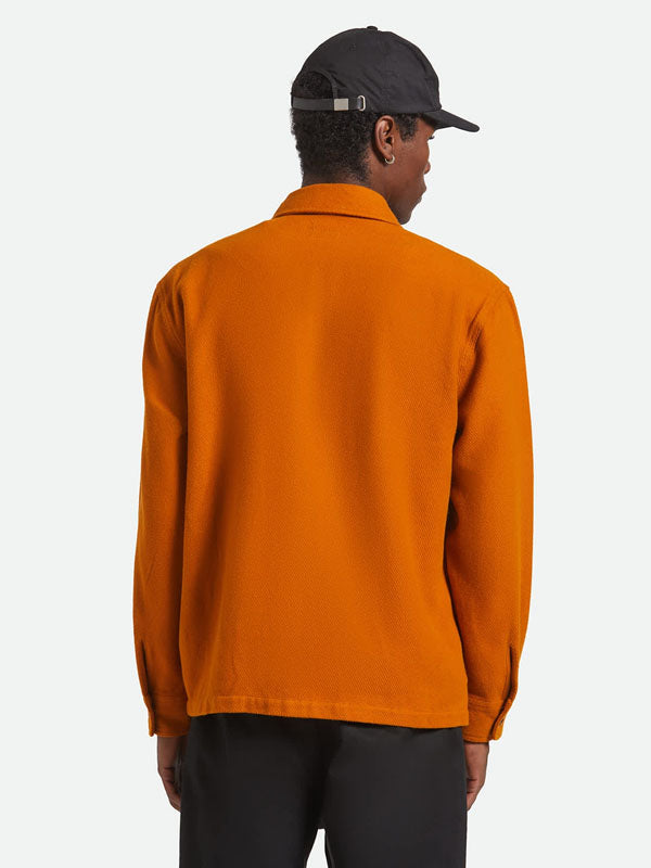 Union Full Zip Flannel: Rustic Caramel