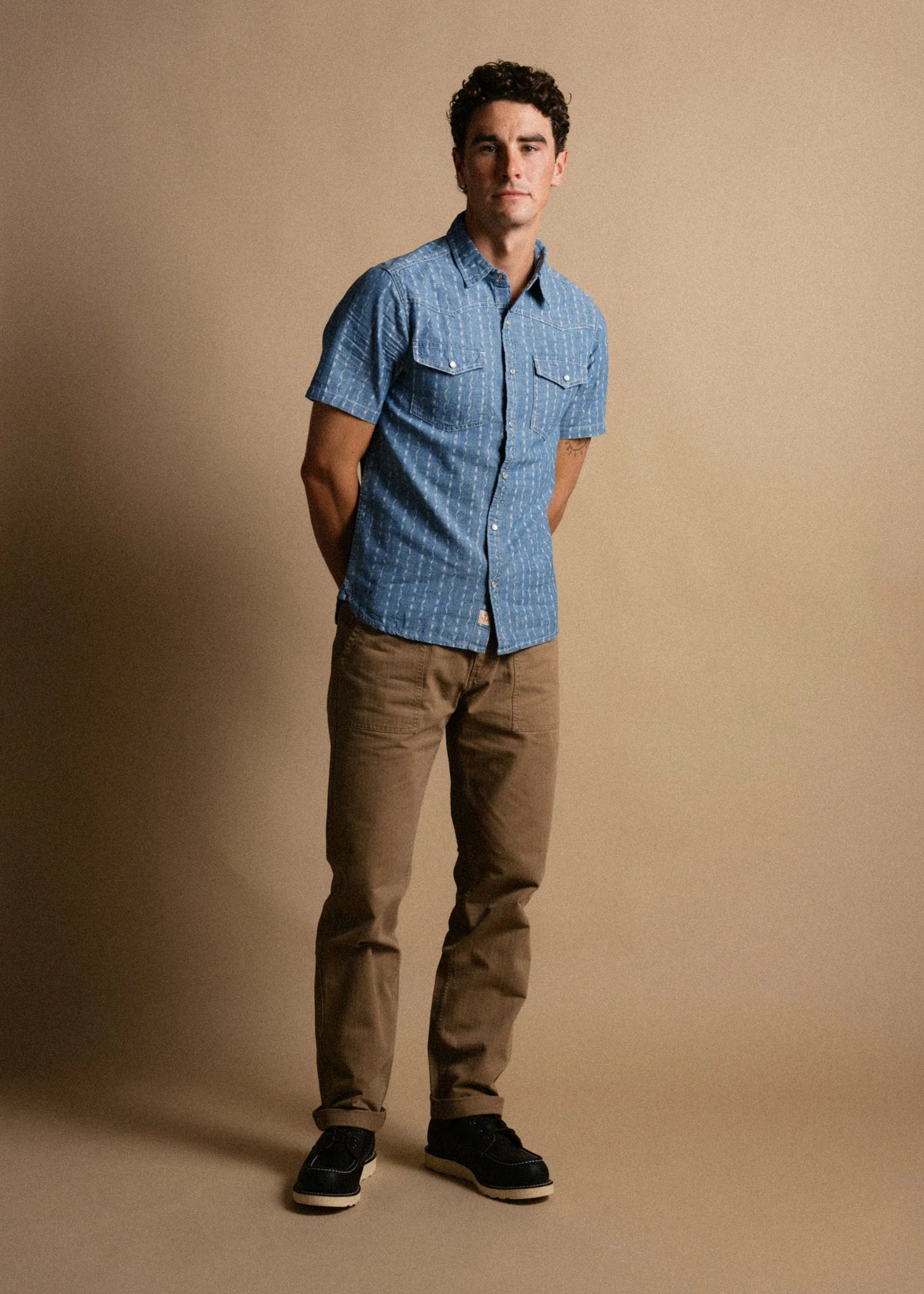 Valley Shirt: Blue