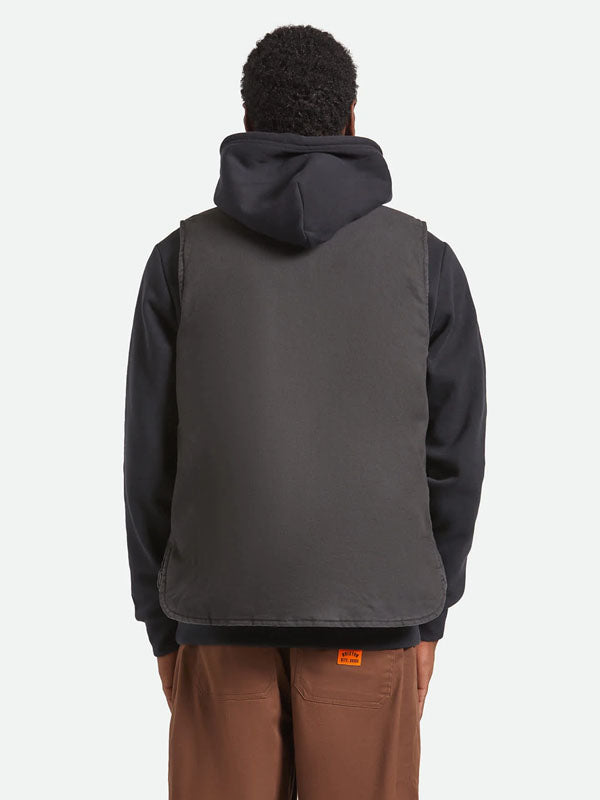 Builders Abraham Reversible Vest: Bark Camo
