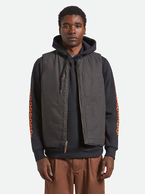 Builders Abraham Reversible Vest: Bark Camo