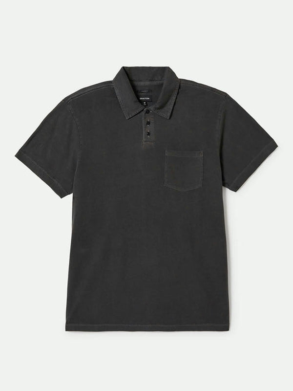 Vintage Wash S/S Polo: Vintage Black