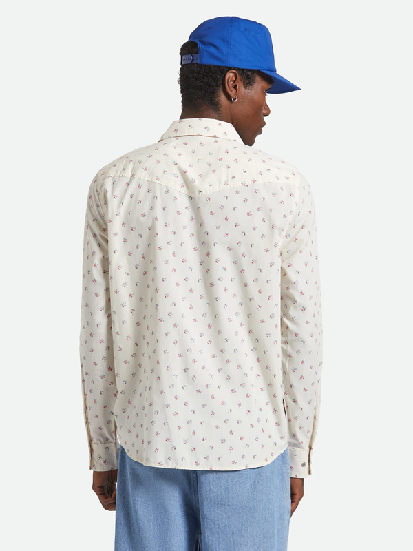 Wayne Western Shirt: Whitecap