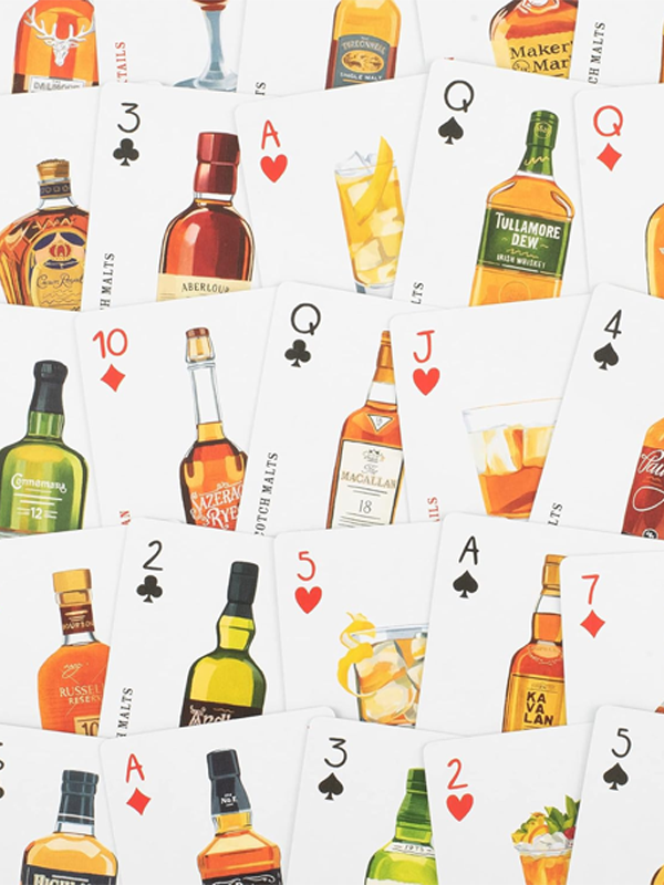 Whiskey Poker: Whiskey Lovers' Playing Cards
