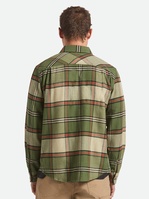 Bowery Flannel: Wild Green/Elm/Adrenaline Rush