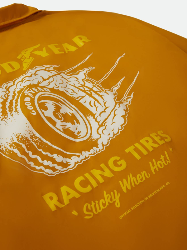 Goodyear Slick Windbreaker: Nugget Gold