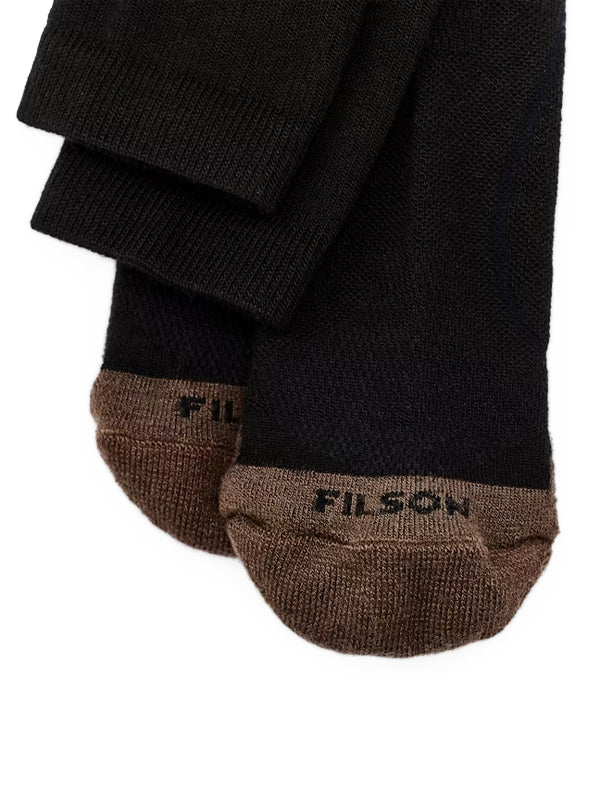 X Country Outdoorsman Sock: Black/Brown