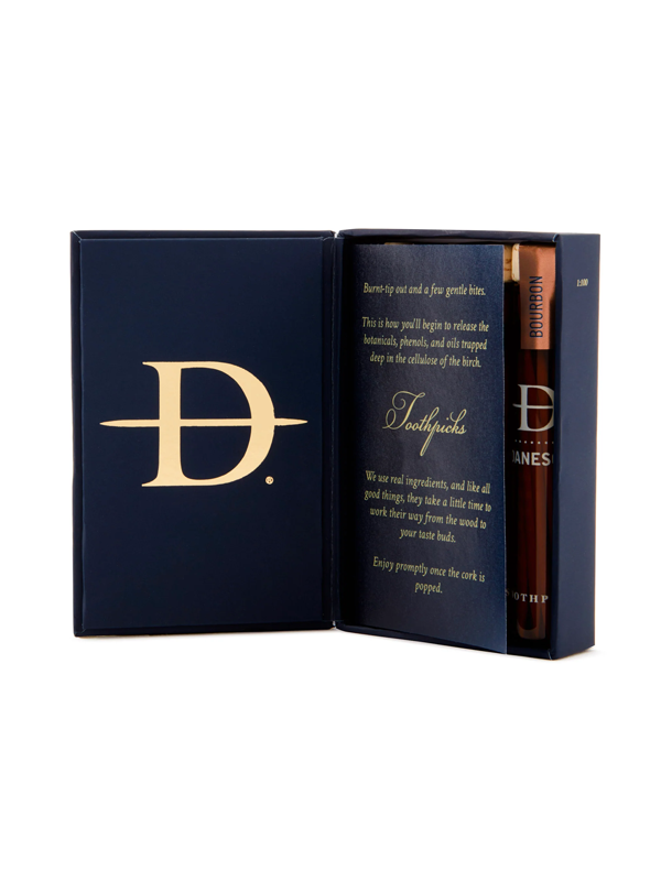 Single Malt & Bourbon Toothpicks: 4 Pack
