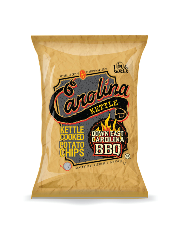 BBQ Carolina Kettle Chips: 2oz