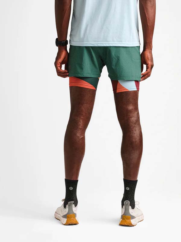 Bommer Run Shorts 3.5": Weller Pine