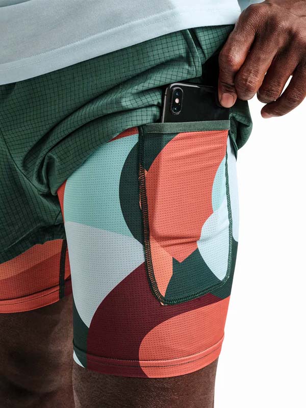 Bommer Run Shorts 3.5": Weller Pine