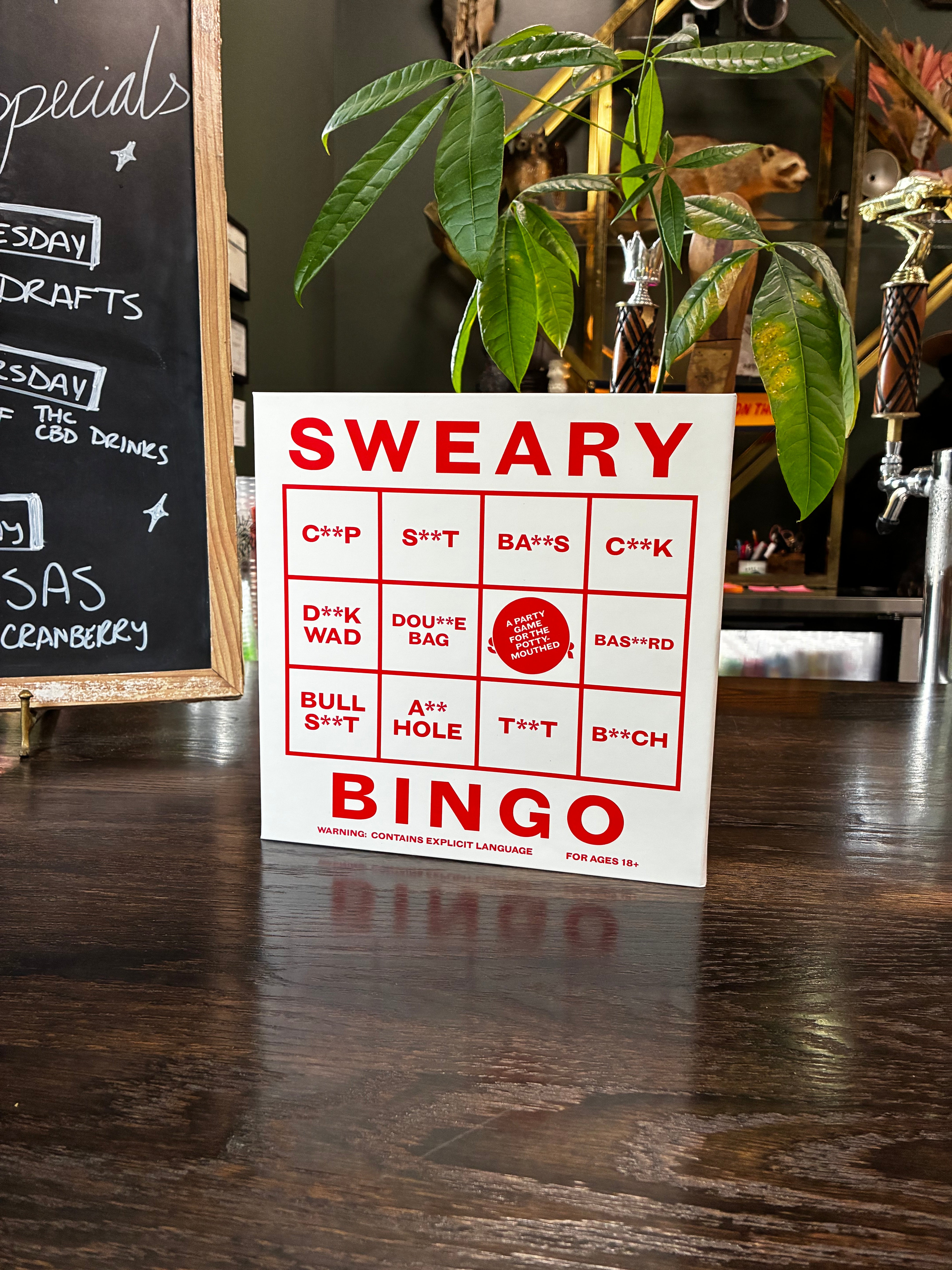 Sweary Bingo