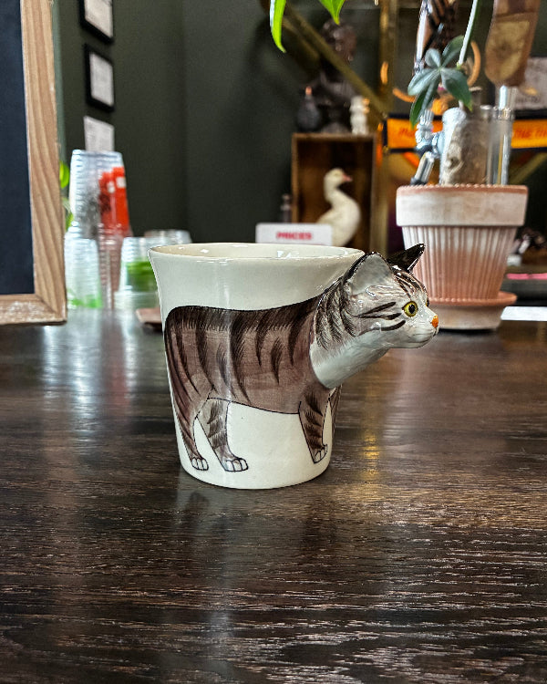 Mug: Gray Tabby Cat