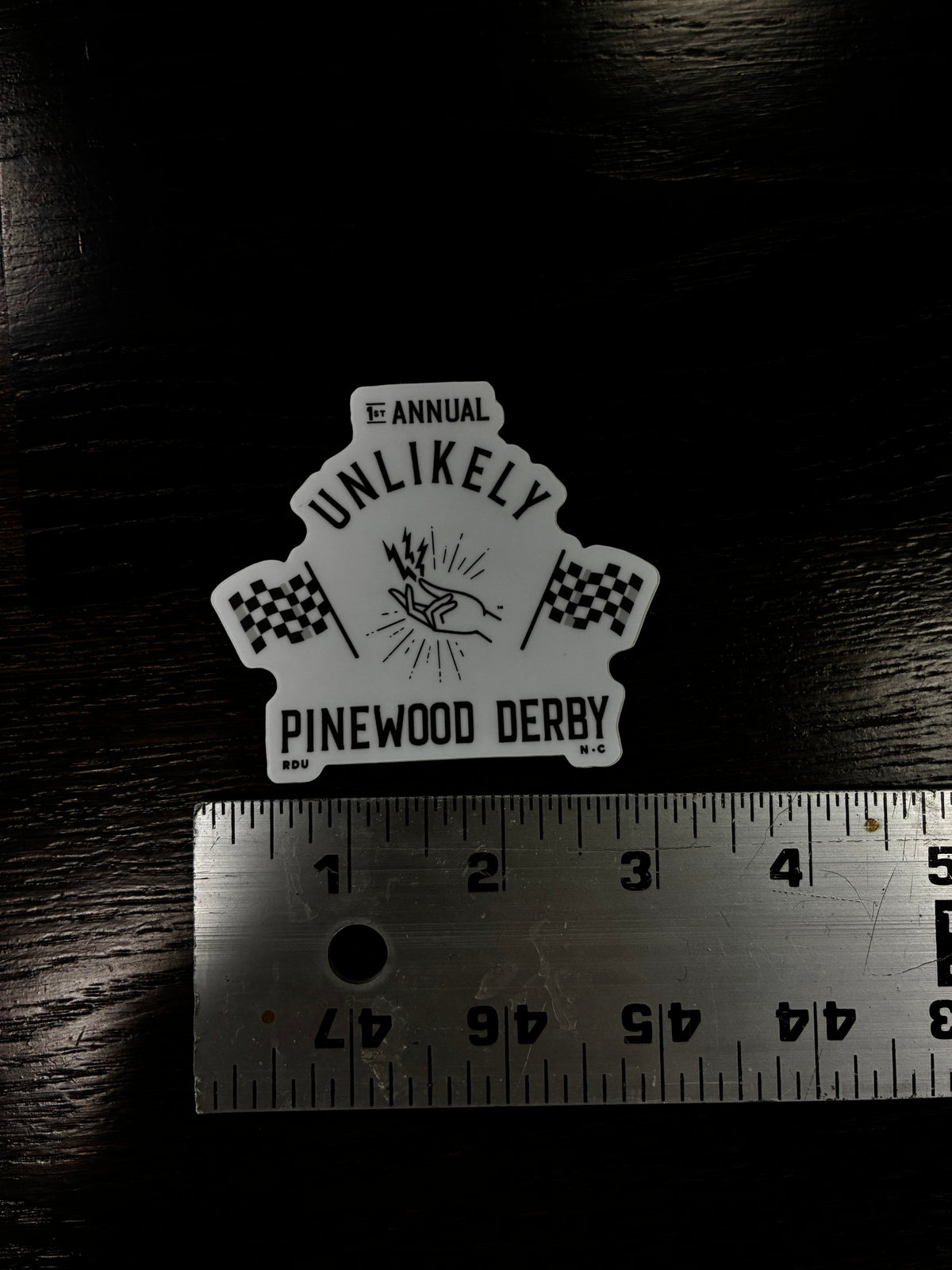 Unlikely Professionals 1st Annual Derby Sticker