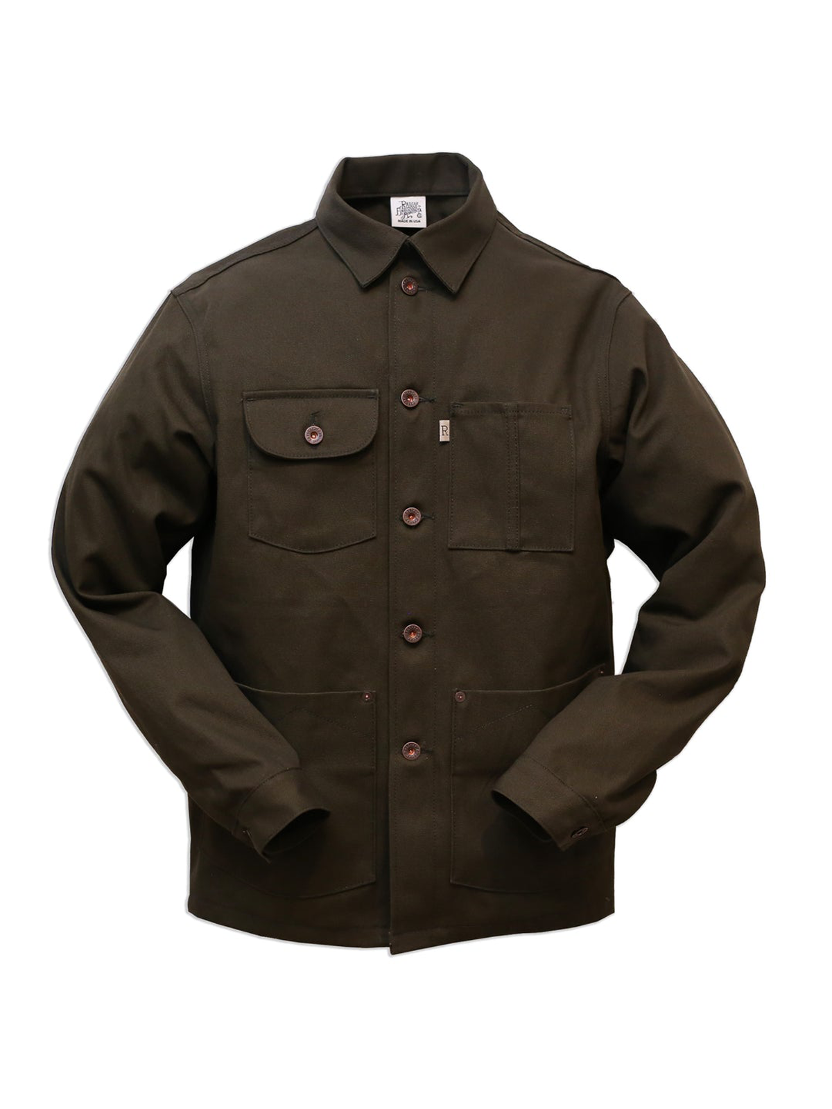 Chore Coat 12oz Cotton: Seaweed