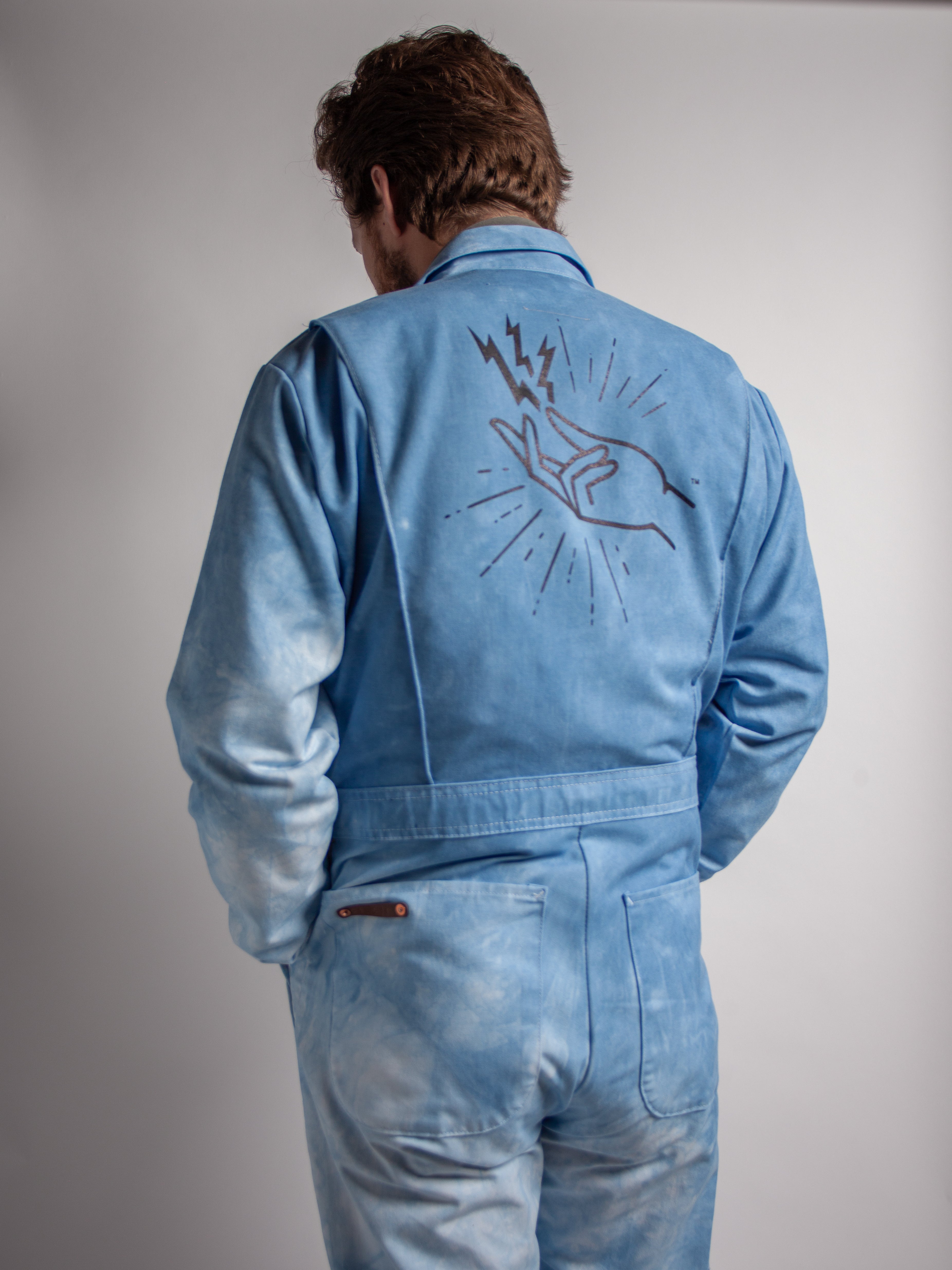 Unlikely Professionals Coveralls: Indigo