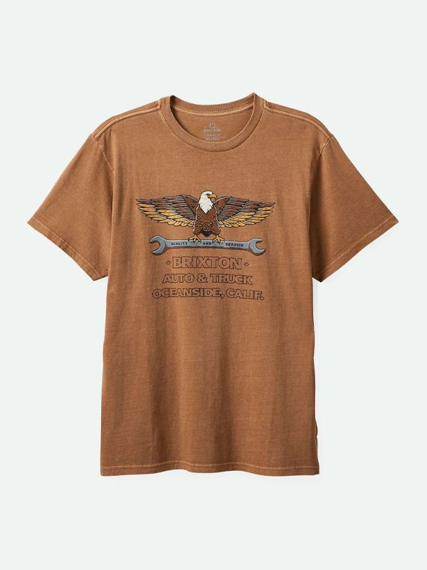 Repair S/S Standard Tee: Tobacco Brown Worn Wash