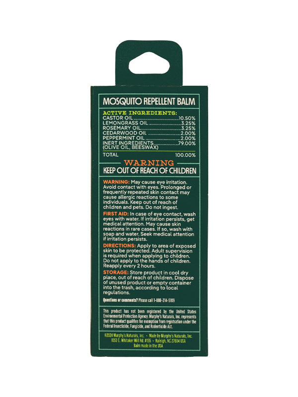 Mosquito Repellent Balm Stick