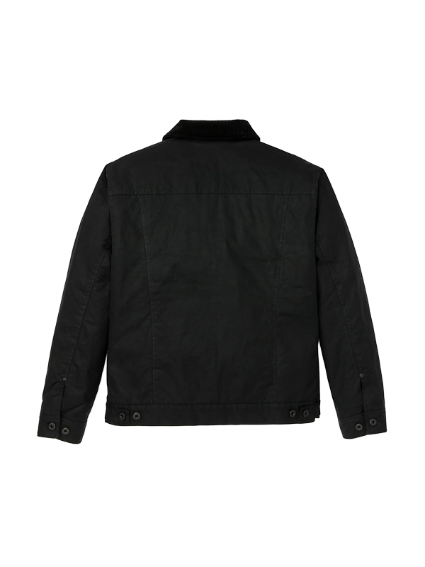 Insulated Short Cruiser Jacket: Black