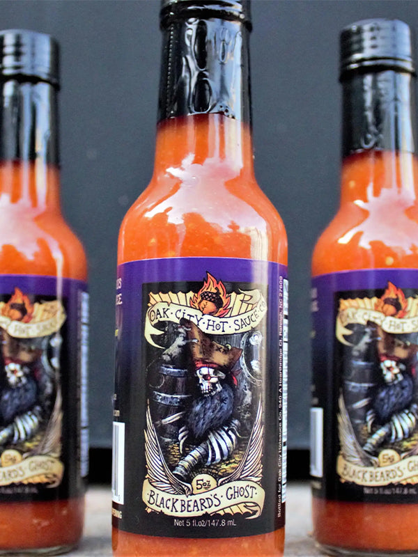 Blackbeard's Ghost Hot Sauce: 5 oz.