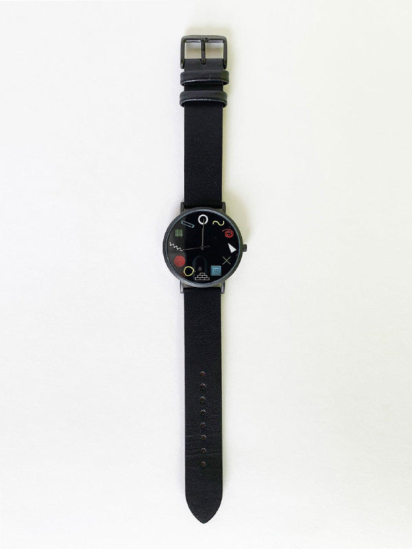 Wilderness Bodies Wrist Watch: Black