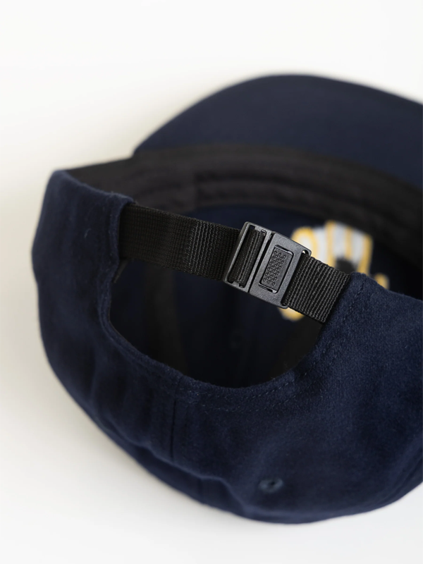 Monogram Cap: Blue