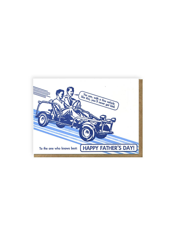Father's Day Cart Card