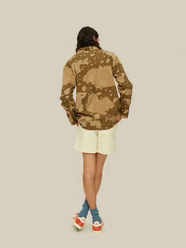 Facade Terry Cardigan