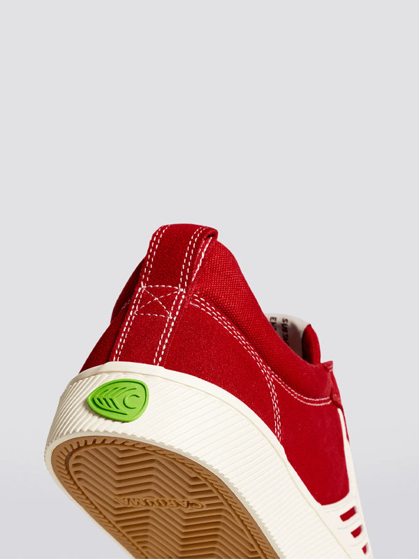 CATIBA Pro Shoes: Red & Ivory