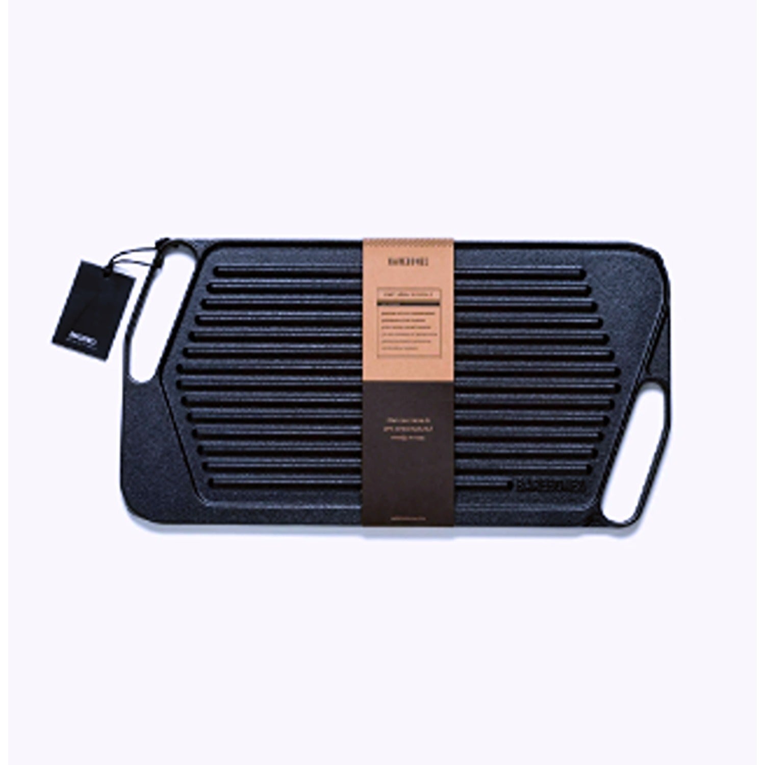 A sturdy Cast Iron Griddle, perfect for evenly cooking a variety of dishes, from pancakes to grilled sandwiches, with excellent heat retention and a long-lasting, durable design.